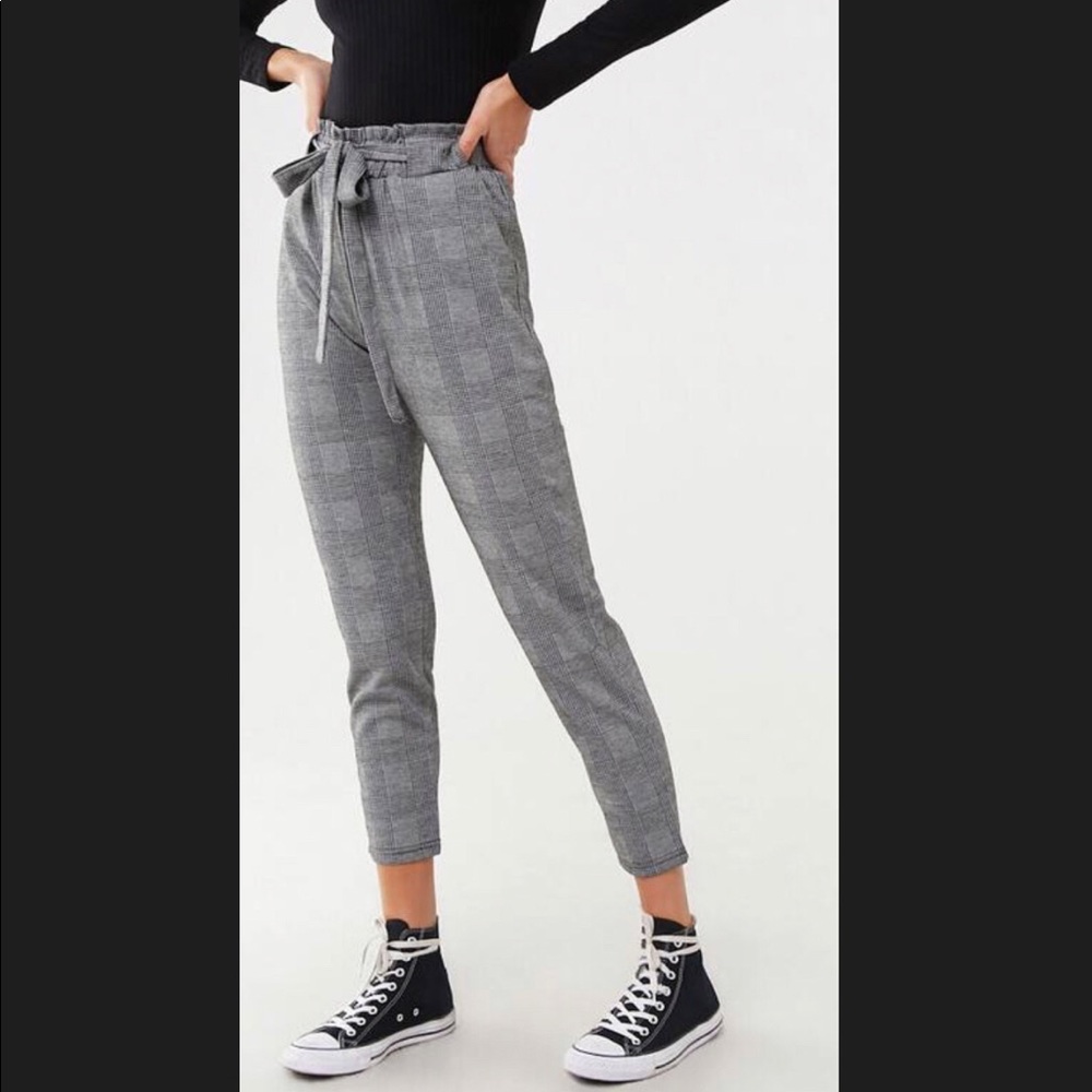 Forever 21 Plaid Trouser Pants